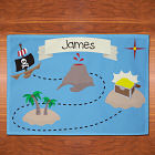 Personalized Pirates Treasure Map Placemat U614921